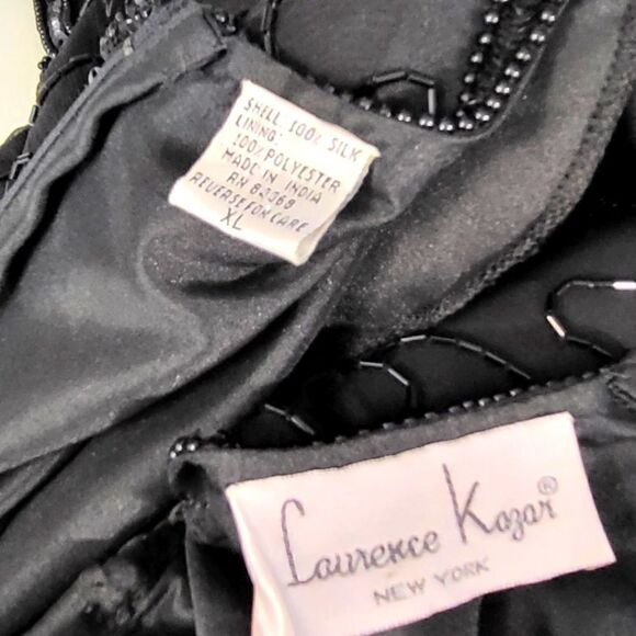 Lawerence Kazar vintage dress  - Picture 9 of 10